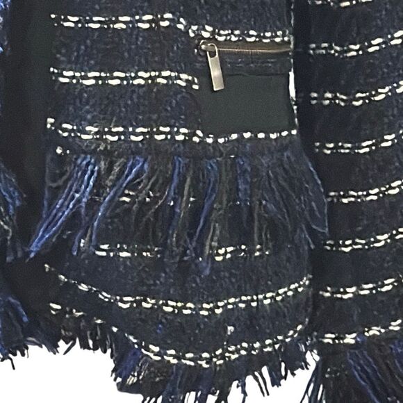 NWOT Halogen raw edge tweed jacket - Picture 4 of 10